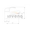 INVENA - Bateria umywalkowa MITRIS BU-79-001-X